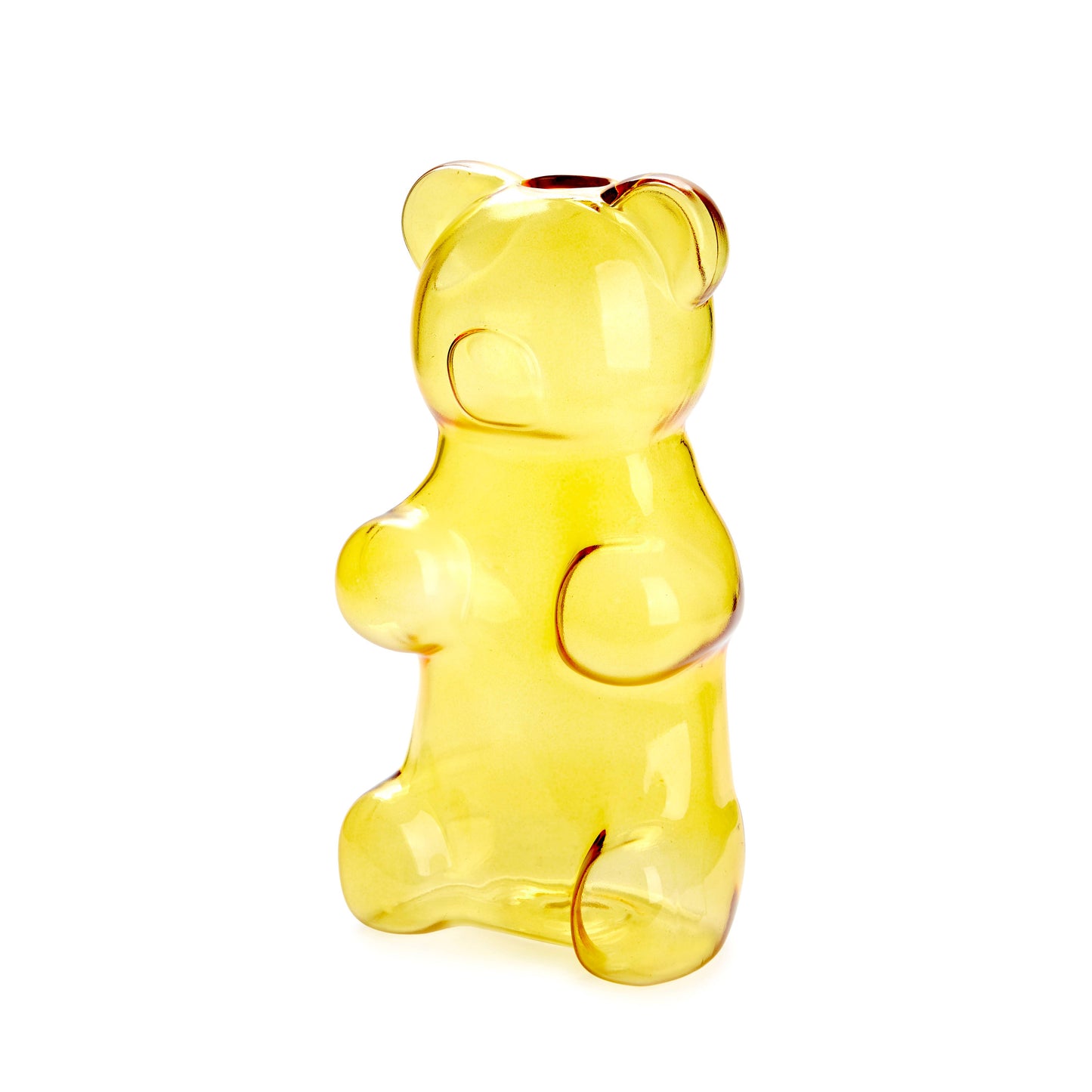 Balvi Yummy Bear Glass Vase Yellow Vase