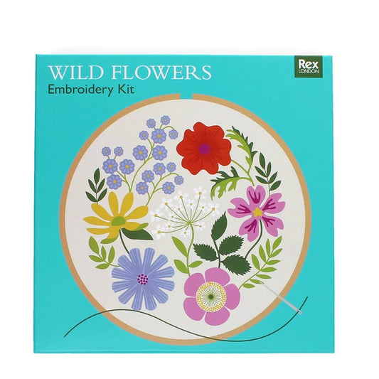 Embroidery kit - Wild Flowers