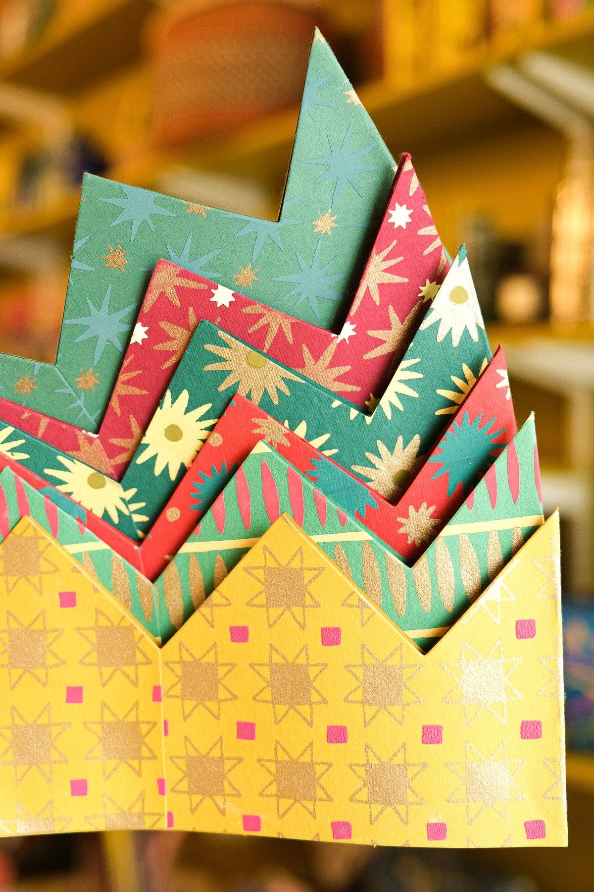 Festive Paper Crowns