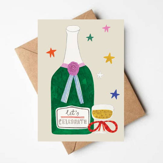 CHAMPAGNE card