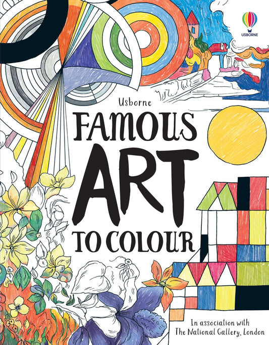 Famous Art to Colour (PB)