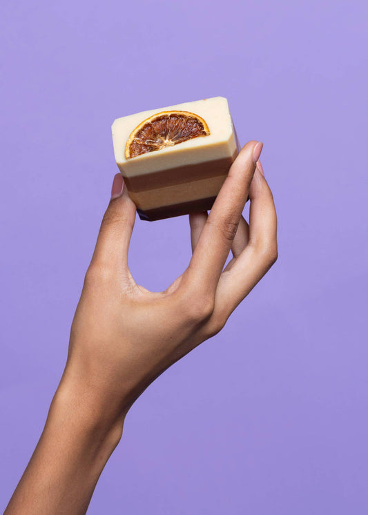Cassia - Cold-process Soap Bar (Sweet Orange & Cinnamon)