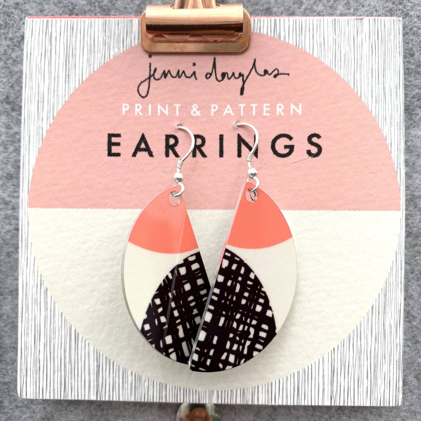 Fjord Arc Drop Earrings
