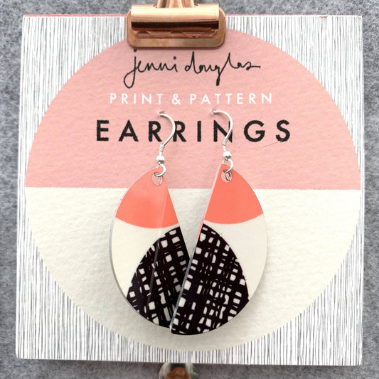 Fjord Arc Drop Earrings