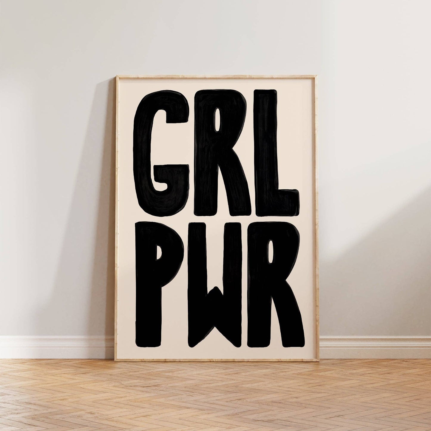 Girl Power Bold Print