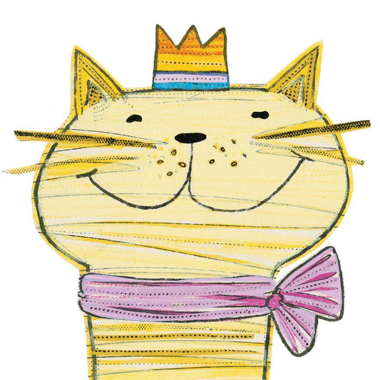 Happy Smiley Cat - Sally Battle