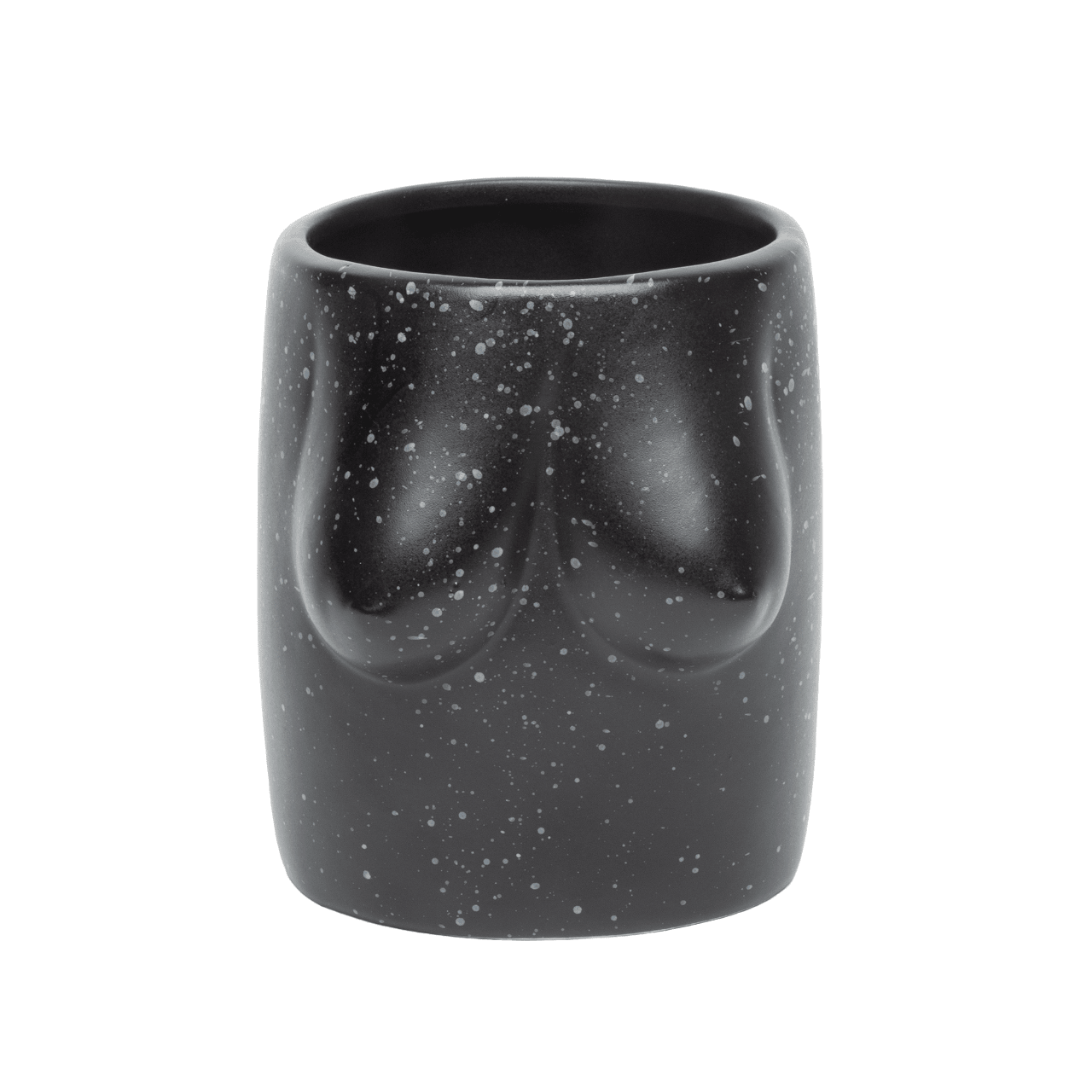 Helio Ferretti Body Shapes Boobs Flower Vase - Black