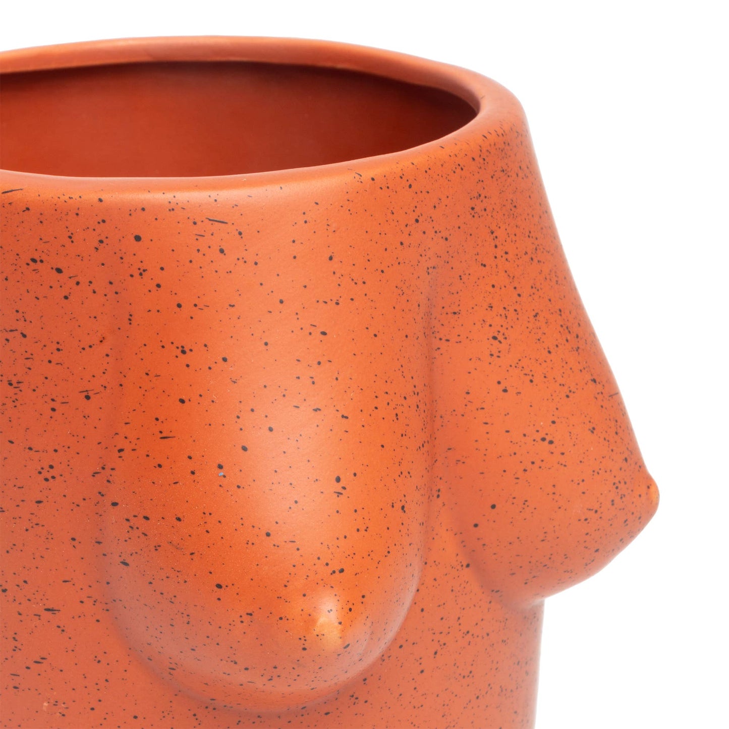 Helio Ferretti Body Shapes Boobs Flower Vase Terracotta