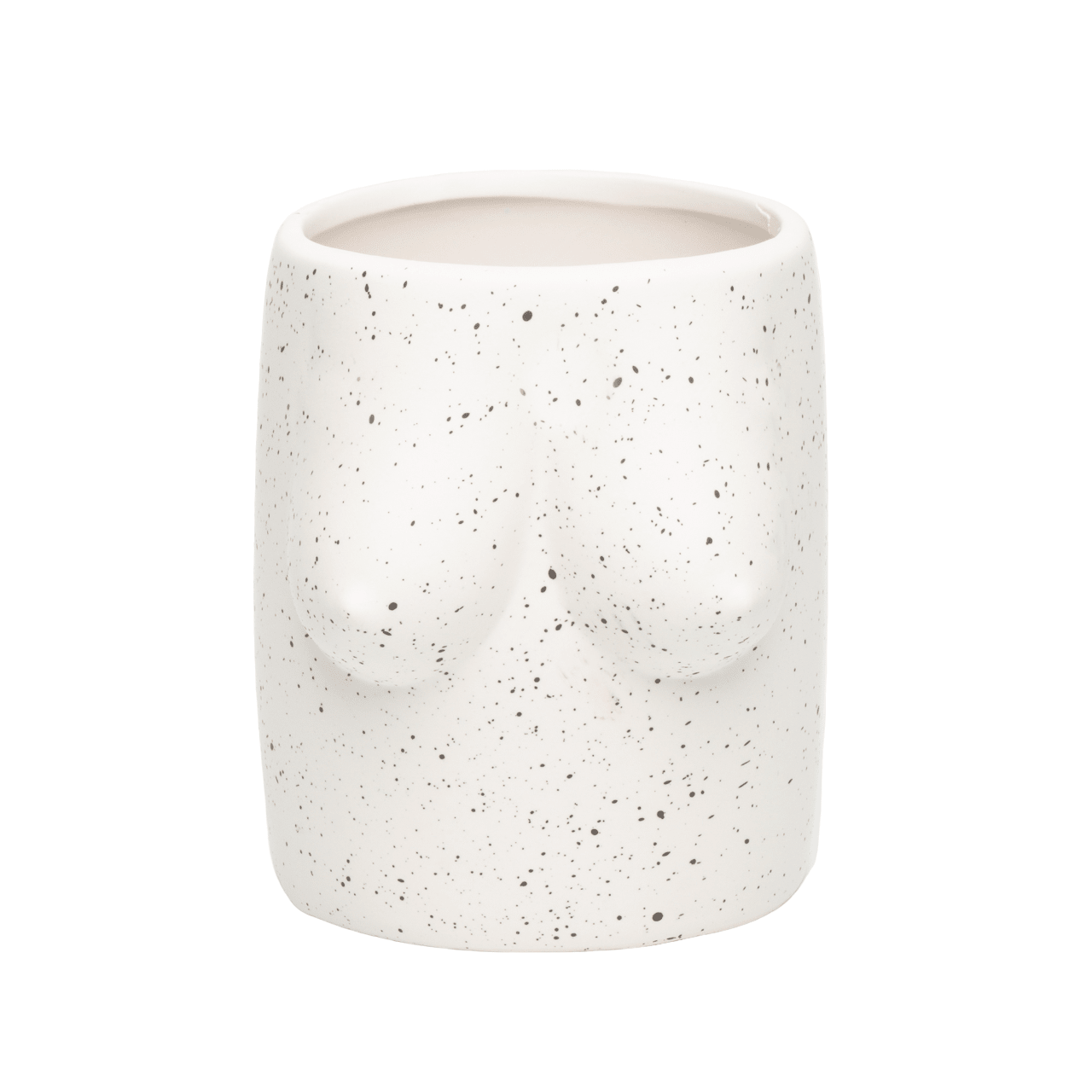 Helio Ferretti Body Shapes Boobs Flower Vase - White 19cm