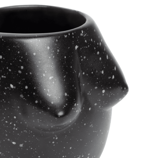 Helio Ferretti Body Shapes Boobs Round Mug - Black