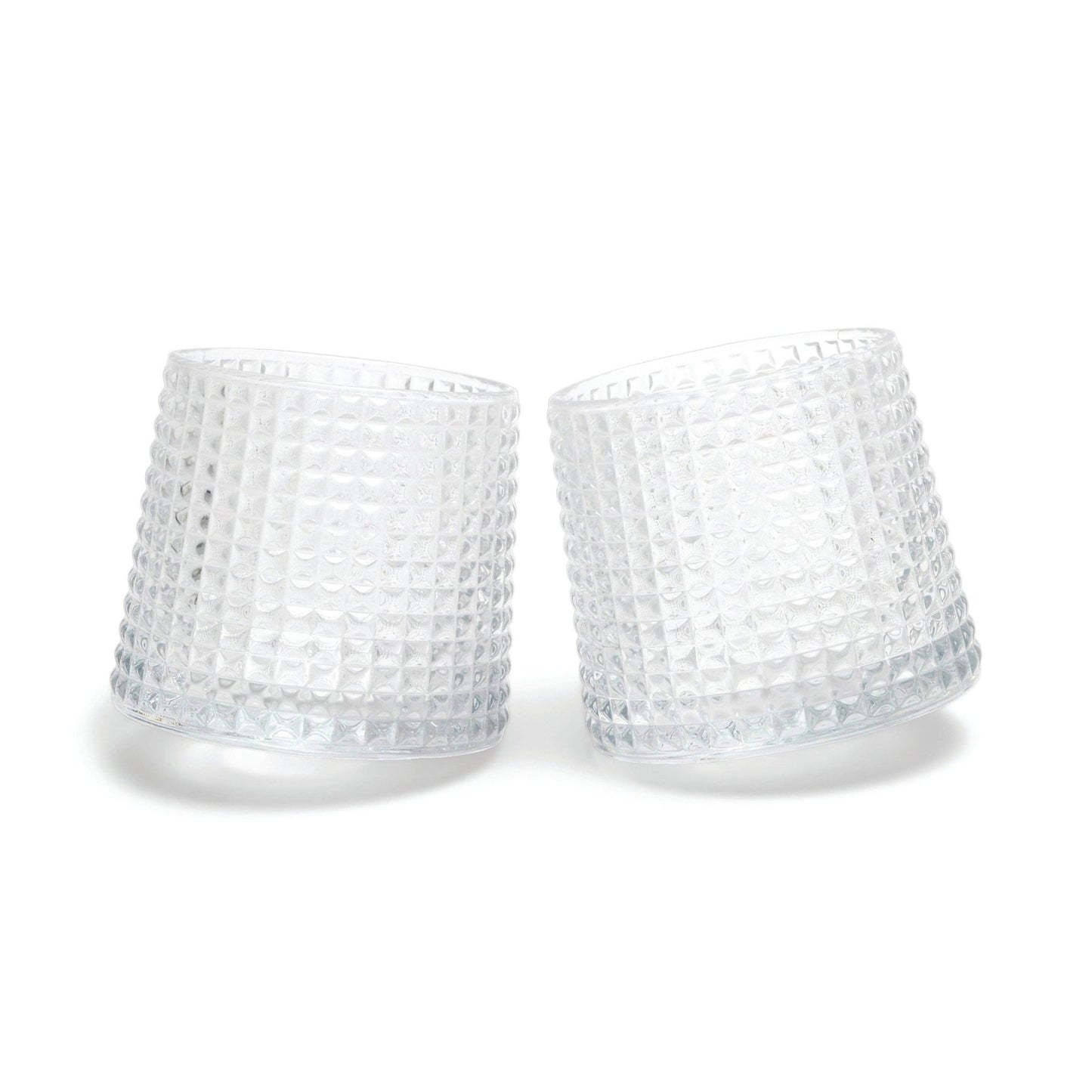 Here's How "The Lola" Revolving Rocks Glass - Set of 2