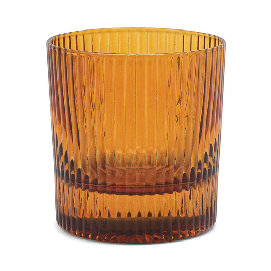Here's How The Scout Lowball Glass - Set of 2 Amber