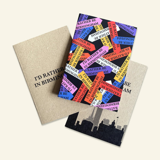 I'd Rather be in Birmingham Notebook (Pack of 3)