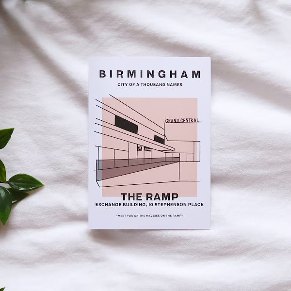 The Icon Set of 5 Birmingham Postcards