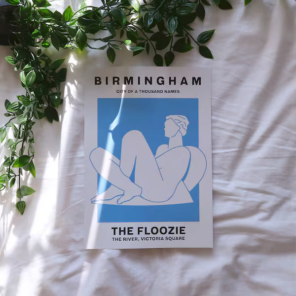 The Floozie Birmingham Postcard