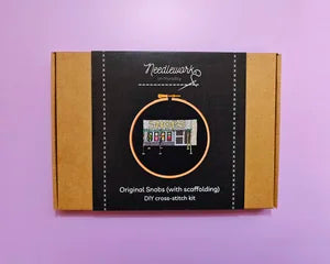Original Snobs (with scaffolding) Birmingham cross-stitch kit