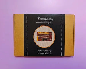 Cadbury Factory cross-stitch kit