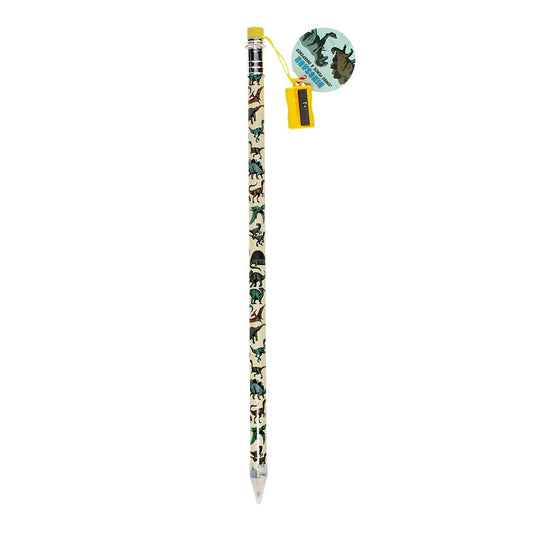 Jumbo pencil with sharpener - Prehistoric Land