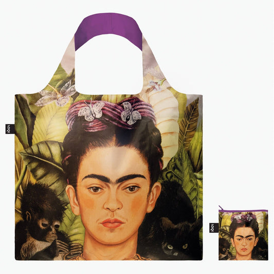 LOQI Self Portrait with Hummingbird Recycled Bag