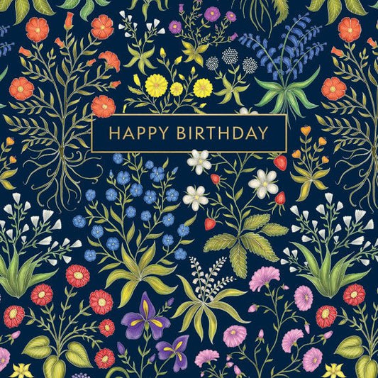 Medieval Floral (Birthday) Catherine Rowe