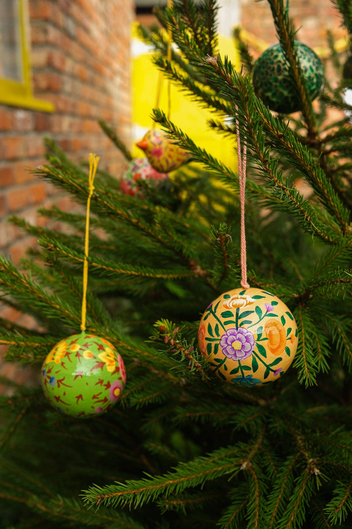 Peach Garden Bauble