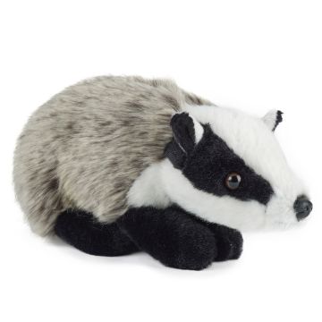 Badger Plush Stuffed Animal Toy (Medium)