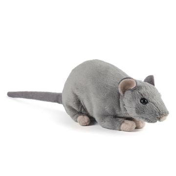Rat with Squeak Plush Stuffed Animal Toy