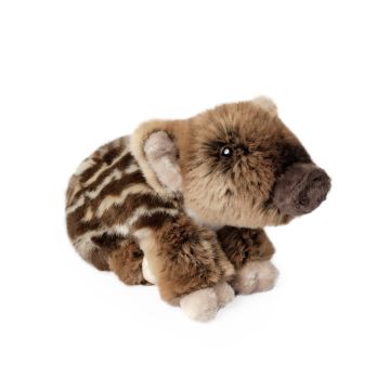 Wild Boar Piglet Plush Stuffed Animal Toy (Sitting)