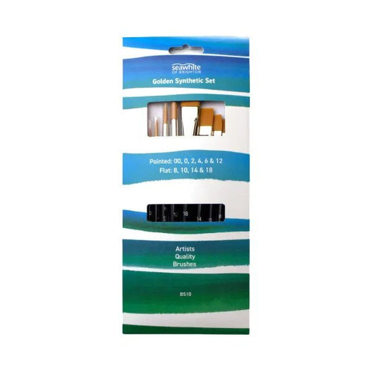 Seawhite Golden Synthetic Brush Set