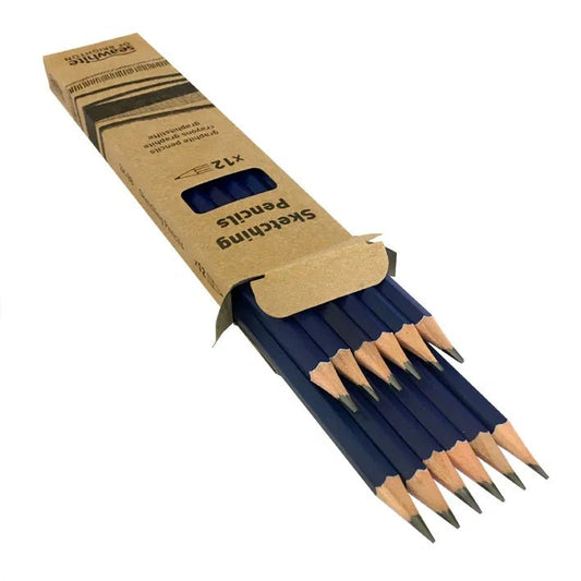 Seawhite Graphite Drawing Pencils Set of 12 Single Grades