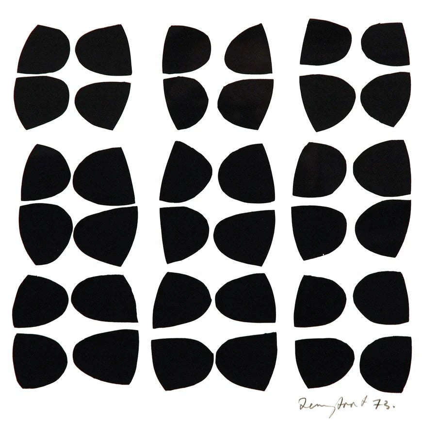 Sir Terry Frost - Variations (Black on White)