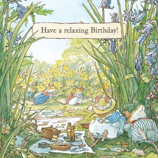 Snoozing Under the Bluebells (Birthday)