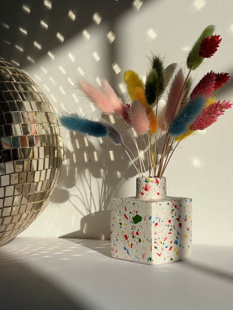 Square Bud Vase