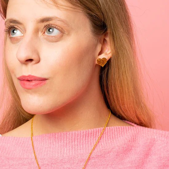 Sweet Heart Studs