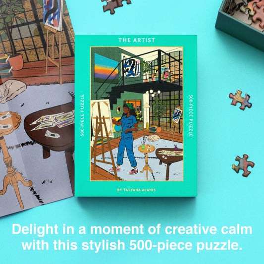 The Artist - 500 Piece Jigsaw