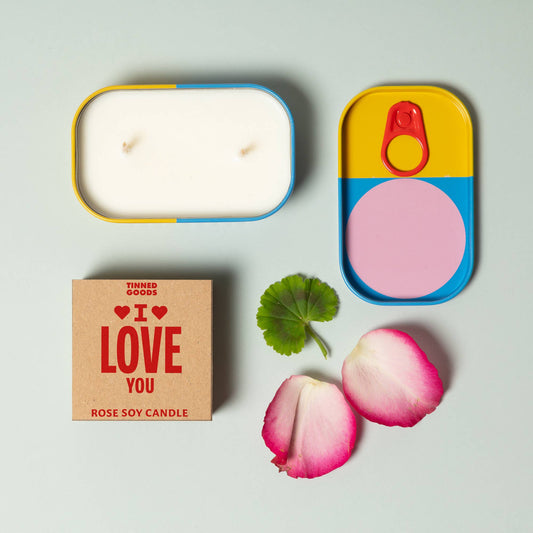 Tinned Goods - I Love You - Candle