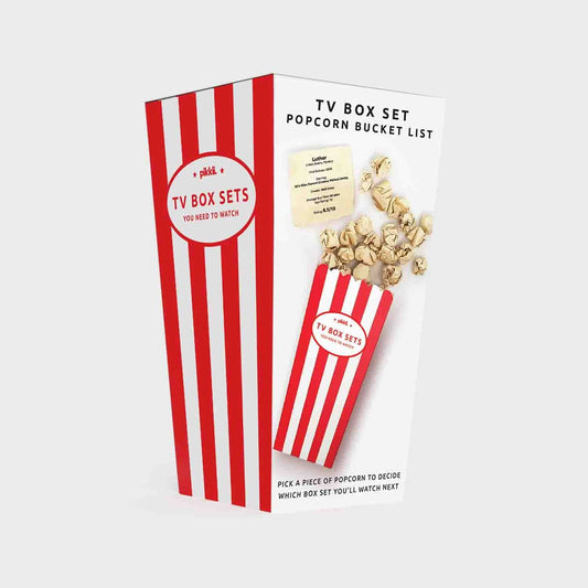 TV Box Set Popcorn Bucket List | TV Lovers Gift