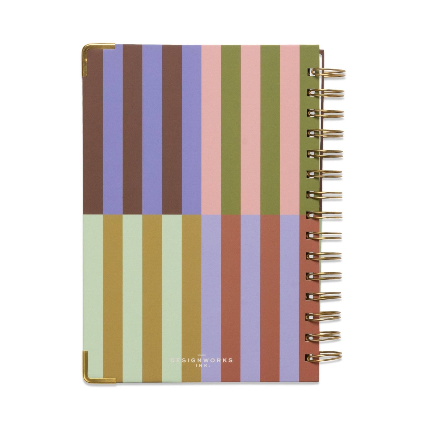 Undated 13 Month Perpetual Planner - Bold Stripe