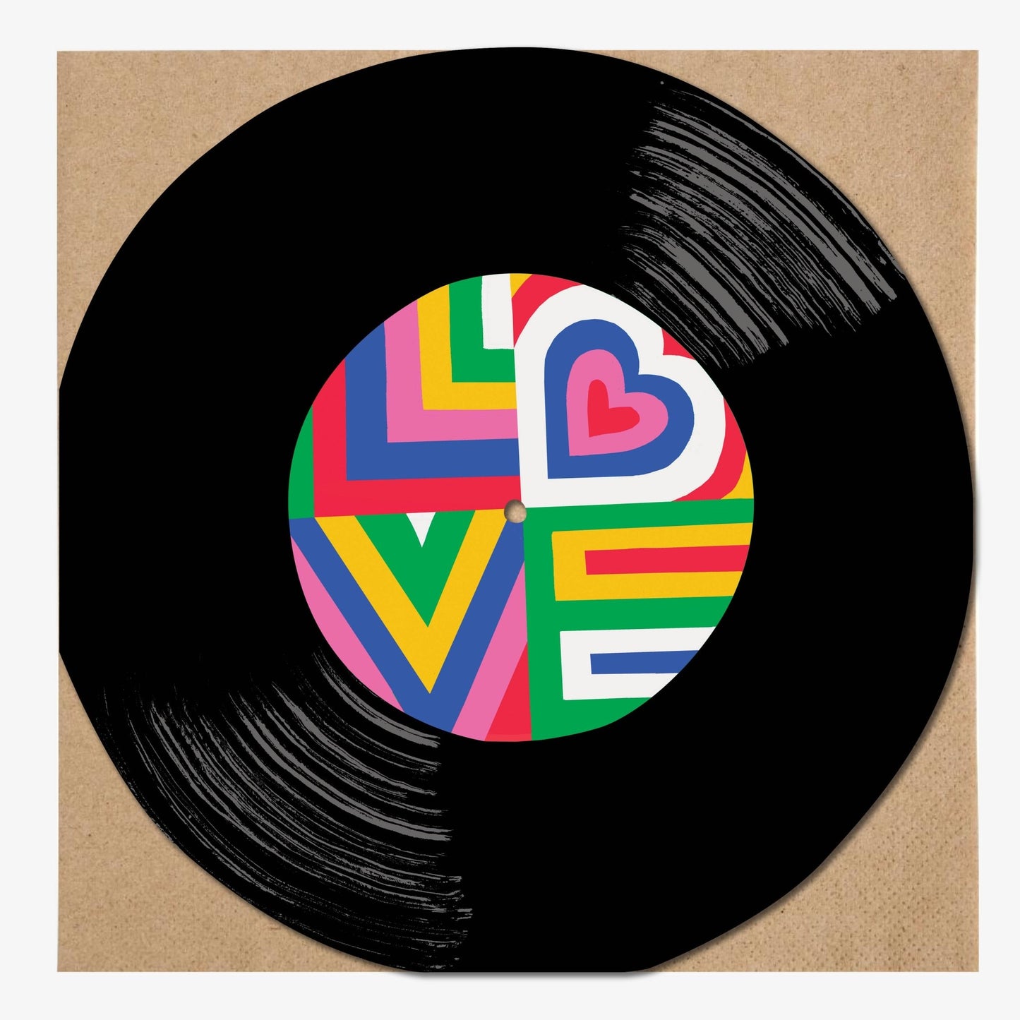 Vinyl Card - Love