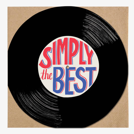 Vinyl Card - Simply The Best