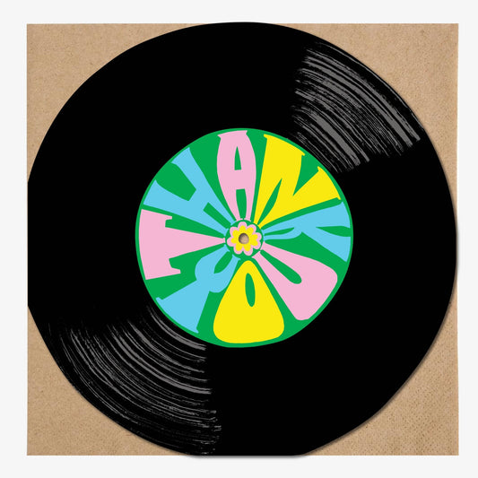 Vinyl Card - Thank You