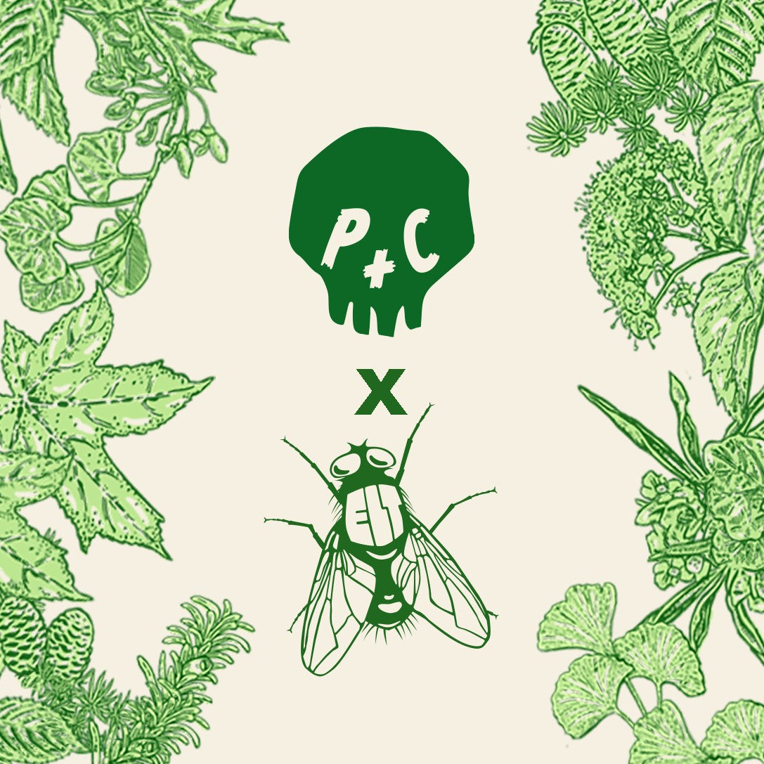 YES BAB giant botanical canvas bag