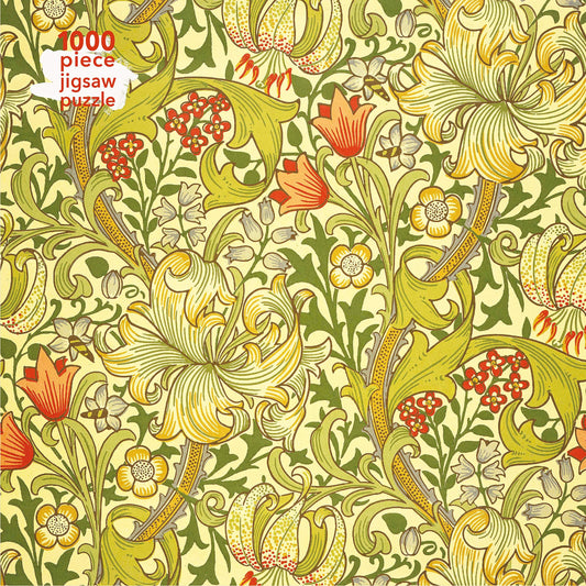 William Morris Golden Lily 1000 Piece Jigsaw