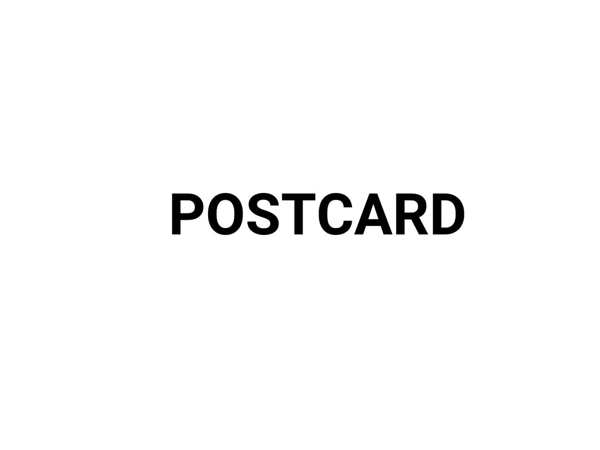 MAC Postcard Emblem Print