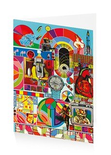 B.A.S.H. (Blue) - Sir Eduardo Paolozzi