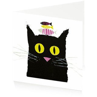 Cat with Fish on its Mind - Jane Ormes