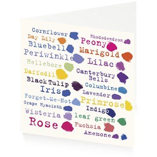 Colour List - Jenny Frean