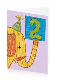 Eric elephant is two