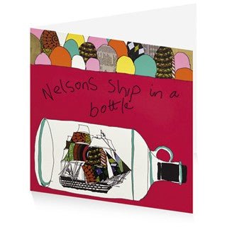 Nelson's Ship in a Bottle (Red) - Yinka Shonibare MBE RA