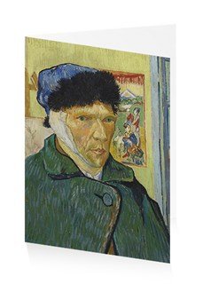 Self-Portrait with Bandaged Ear - Vincent Van Gogh